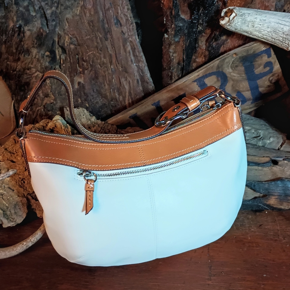 NWT large Coach pleated hobo bag #f13730 - Picture 3 of 7